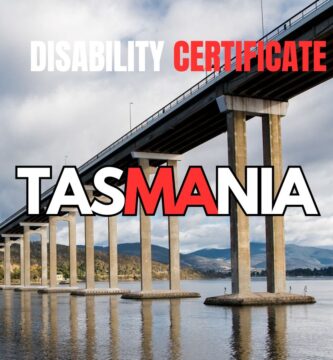 disability certificate in tasmania step by step