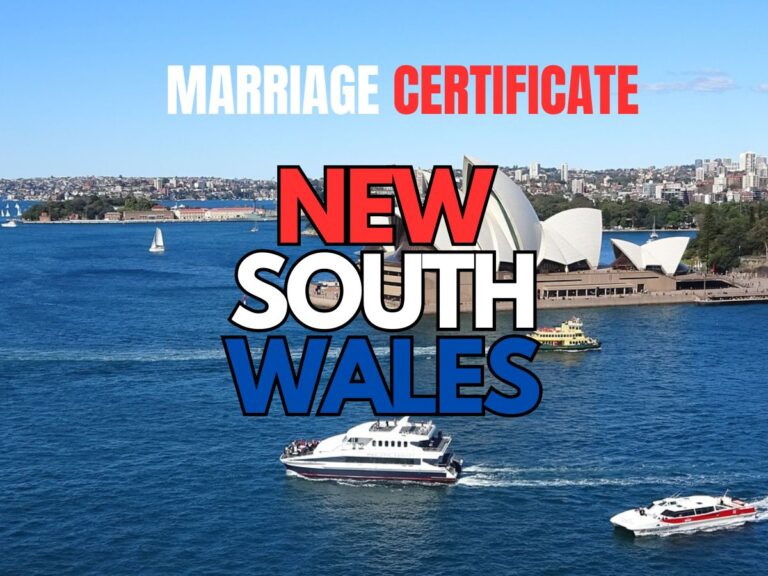 Marriage Certificate New South Wales: A Step-by-Step Guide