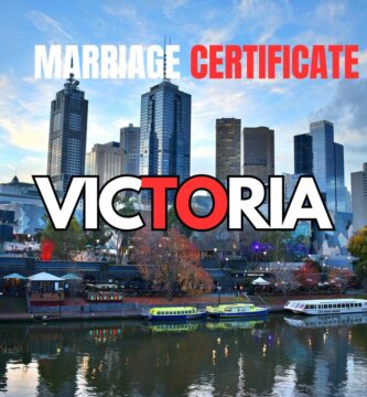 marriage certificate victoria: obtain your certificate after your wedding