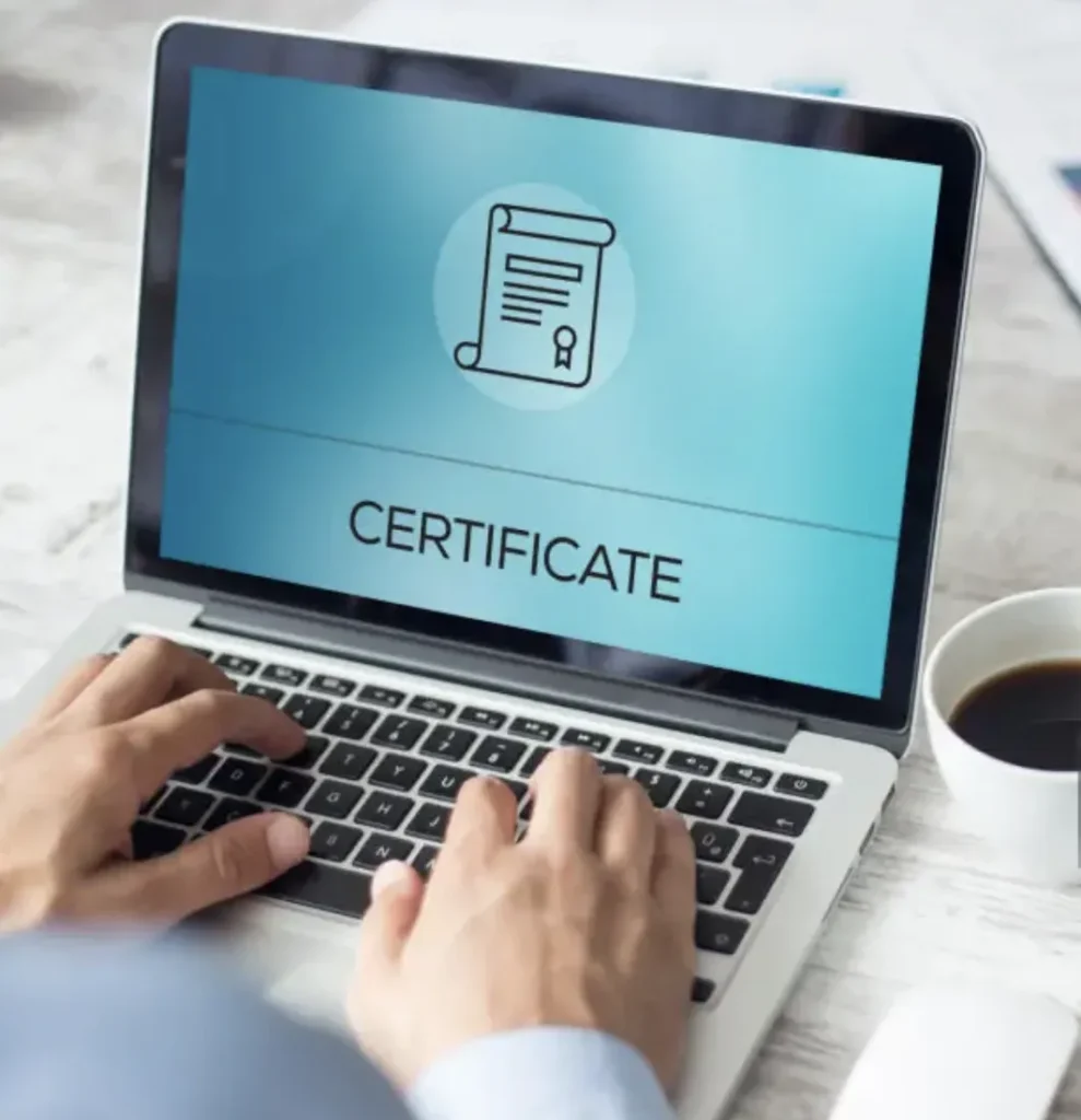 Applying for a digital birth certificate online through BDM Victoria's portal.